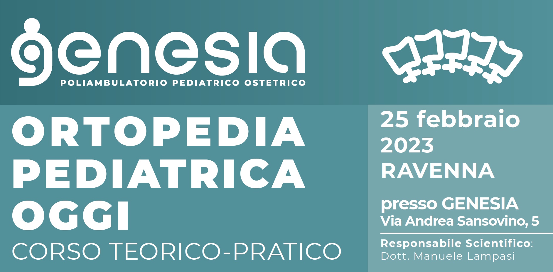 ORTOPEDIA PEDIATRICA OGGI  CORSO TEORICO-PRATICO